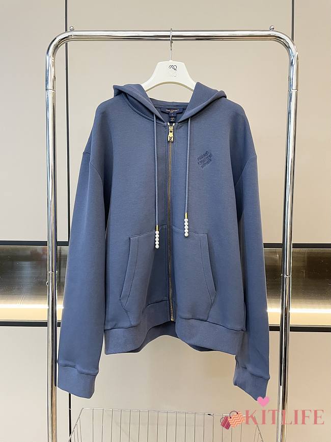 Kitlife Louis Vuitton Hoodie blue 01 - 1