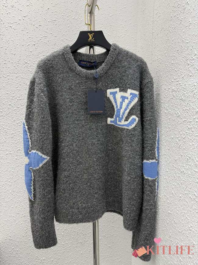 Kitlife Louis Vuitton sweater gray 06 - 1