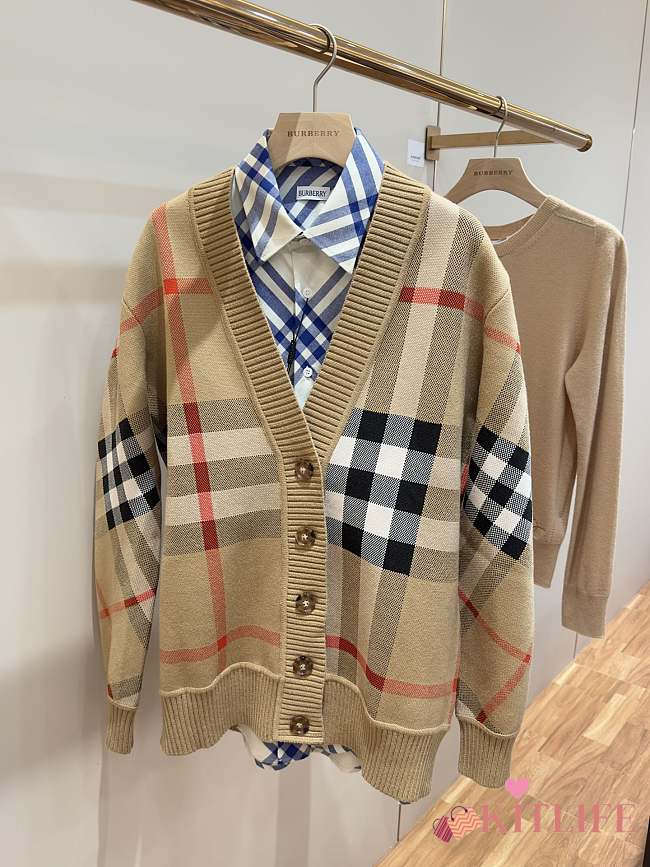 Kitlife burberry Cardigans brown - 1