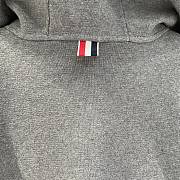 Kitlife thom browne Hoodie gray - 4