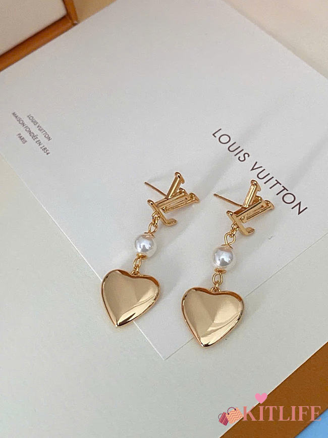 kitlife Louis Vuitton earring gold - 1