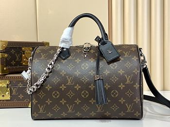 kitlife Louis Vuitton Speedy Soft 30 Dark bag - M12243 - 21 x 17 x 30 cm