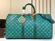 kitlife LV Keepall Bandoulière 45 green bag - 55 x 31 x 26 cm - 1