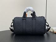 kitlife Louis Vuitton Keepall Bandoulière 25 bag black - M20900 - 25 x 15 x 11 cm - 6