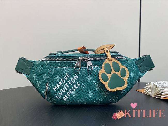 kitlife Louis Vuitton Rush Bumbag green - M12867 - 30 x 15 x 8 cm - 1