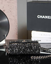 Kitlife Chanel CF black full diamond bag - 20x10x7 cm - 3