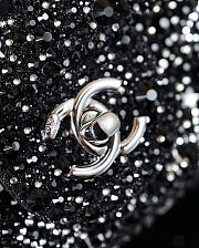 Kitlife Chanel CF black full diamond bag - 20x10x7 cm - 4