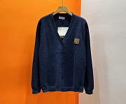 kitlife MiuMiu Men cardigan blue - 1