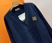 kitlife MiuMiu Men cardigan blue - 4