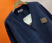 kitlife MiuMiu Men cardigan blue - 3