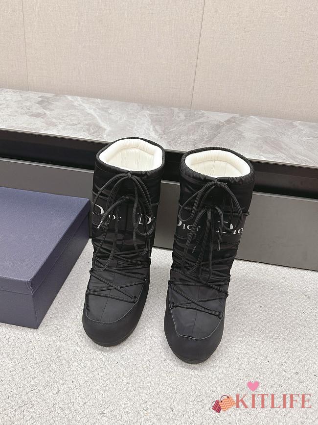 kitlife Christian Dior Black Snow Ski Boots  - 1