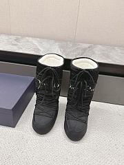 kitlife Christian Dior Black Snow Ski Boots  - 1