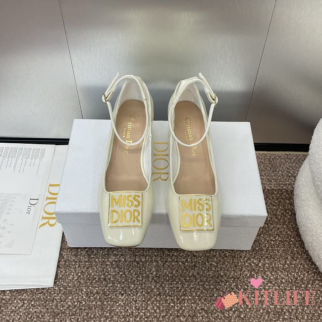 kitlife Dior sandals white 01 - 1