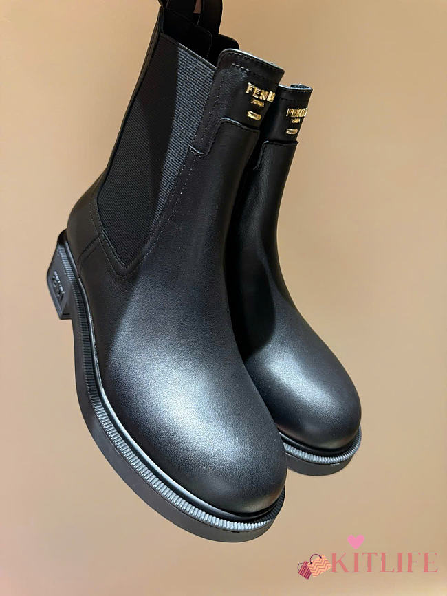 Kitlife fendi boots black  - 1