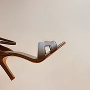 kitlife Hermes Sandals Heel height 7 cm gray - 6