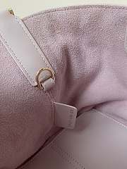 kitlife Small Dior Toujours Bag Pale Pink Macrocannage Calfskin - 23 x 14 x 12 cm - 6