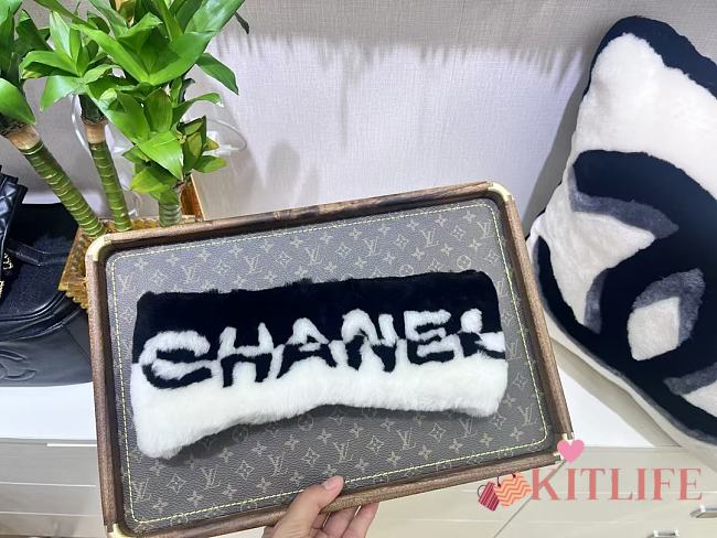 kitlife Chanel Hair band black&white - 1