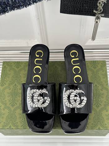 Kitlife Gucci laides slides black