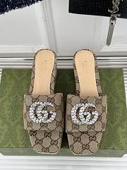 Kitlife Gucci laides slides brown - 1