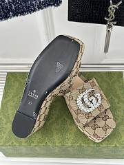 Kitlife Gucci laides slides brown - 4