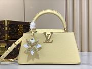 kitlife Louis vuitton Capucines East-West Mini yellow bag - 16.5 x 9 x 29 cm - 1