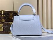 kitlife Louis vuitton Capucines East-West Mini blue bag - 17.3 x 9 x 27 cm - 6