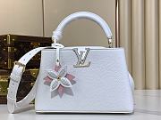 kitlife Louis vuitton Capucines East-West Mini White bag - 17.3 x 9 x 27 cm - 1