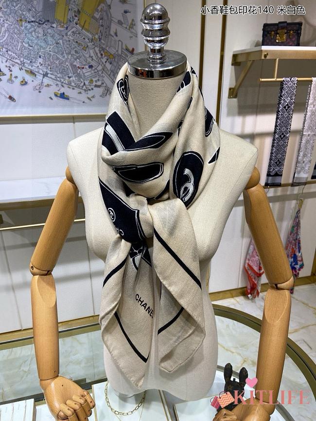 Kitlife chanel Scarf 140*140CM - 1