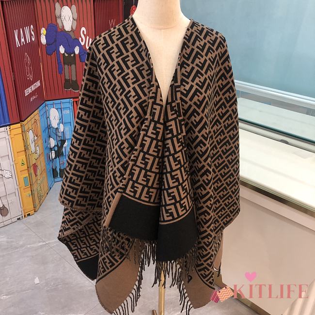 Kitlife Fendi Scarf 140*140CM -A - 1