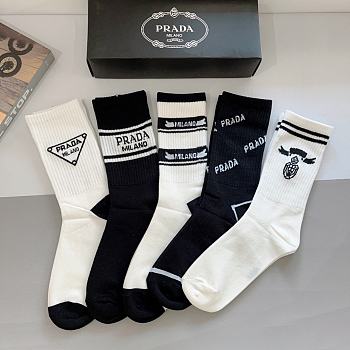 Kitlife Prada Set 5 Socks - A