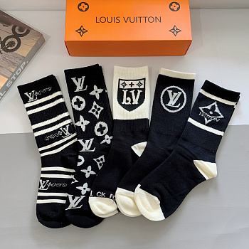 Kitlife lv Set 5 Socks - A