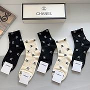 Kitlife Chanel Set 5 Socks - A - 2