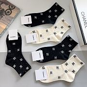 Kitlife Chanel Set 5 Socks - A - 3