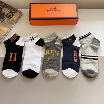 Kitlife hermes Set 5 Socks - B