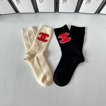 Kitlife Chanel Set 2 Socks - A