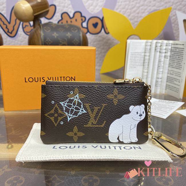 kitlife Louis Vuitton Key Pouch M12217 - 12x1.5x7cm  - 1