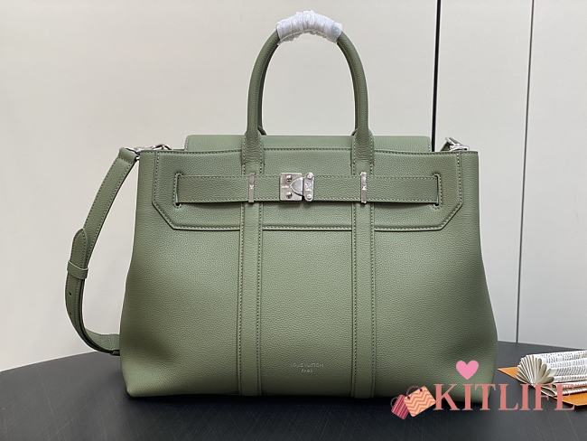 kitlife Louis Vuitton Georges Tote MM M23153 green bag - 41 x 29 x 14 cm - 1
