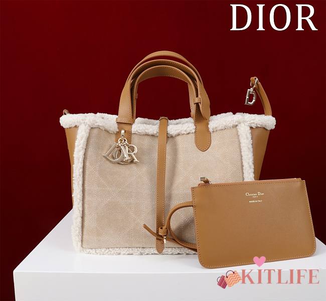 Kitlife Large Dior Toujours Bag brown - 37 x 27 x 21 cm  - 1