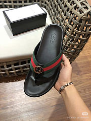 Kitlife Gucci sandals Men black - 5