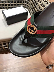 Kitlife Gucci sandals Men black - 4