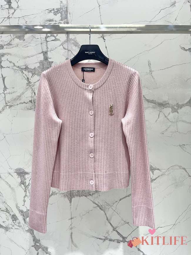 kitlife YSL Cardigans pink 01 - 1