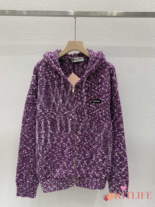 kitlife MiuMiu Jacket Violet 01 - 1