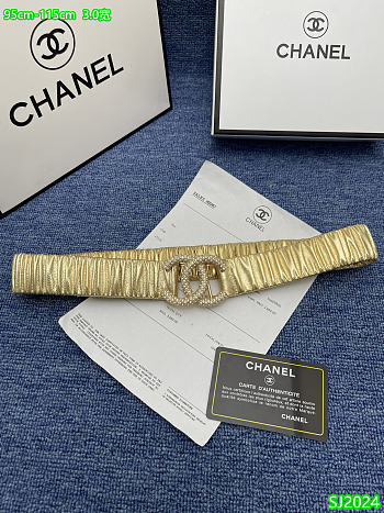 Kitlife Chanel Belt black 3cm - AA