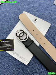 Kitlife Chanel Belt black 4cm - CC - 2