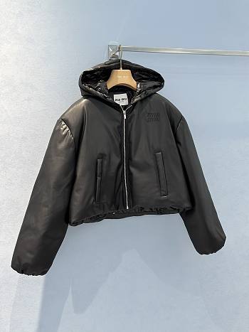 kitlife MiuMiu coat black MM