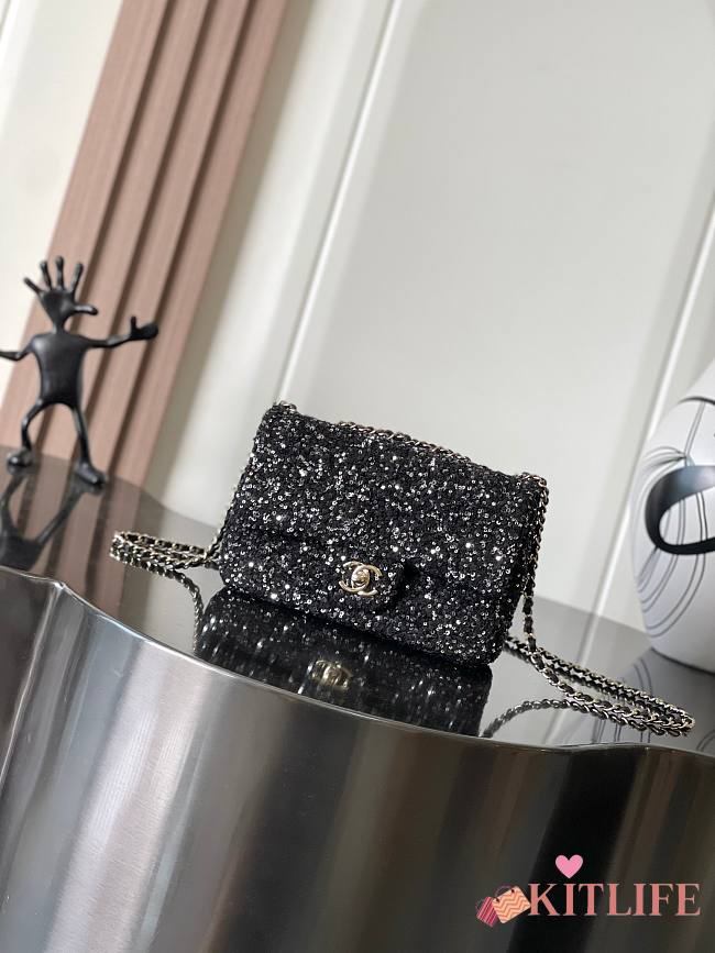 kitlife Chanel CF black bag NN - 20x15x7 cm - 1