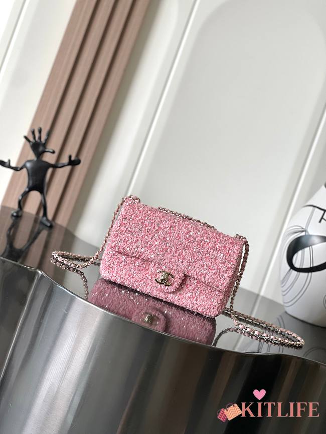 kitlife Chanel CF Pink bag NN - 20x15x7 cm - 1