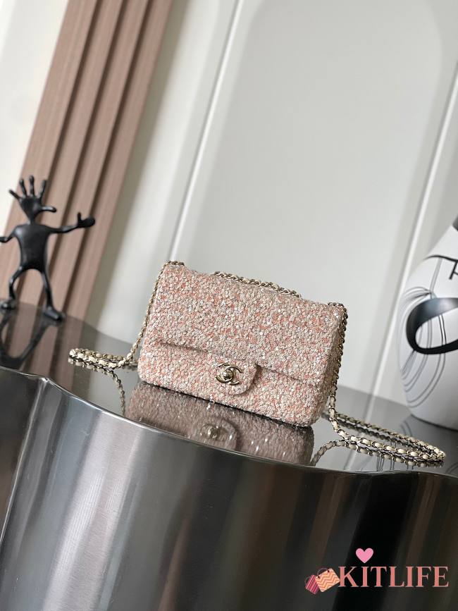 kitlife Chanel CF beige bag NN - 20x15x7 cm - 1