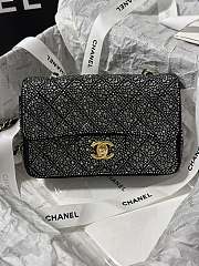 kitlife Chanel black full diamond bag NN -20cm - 1