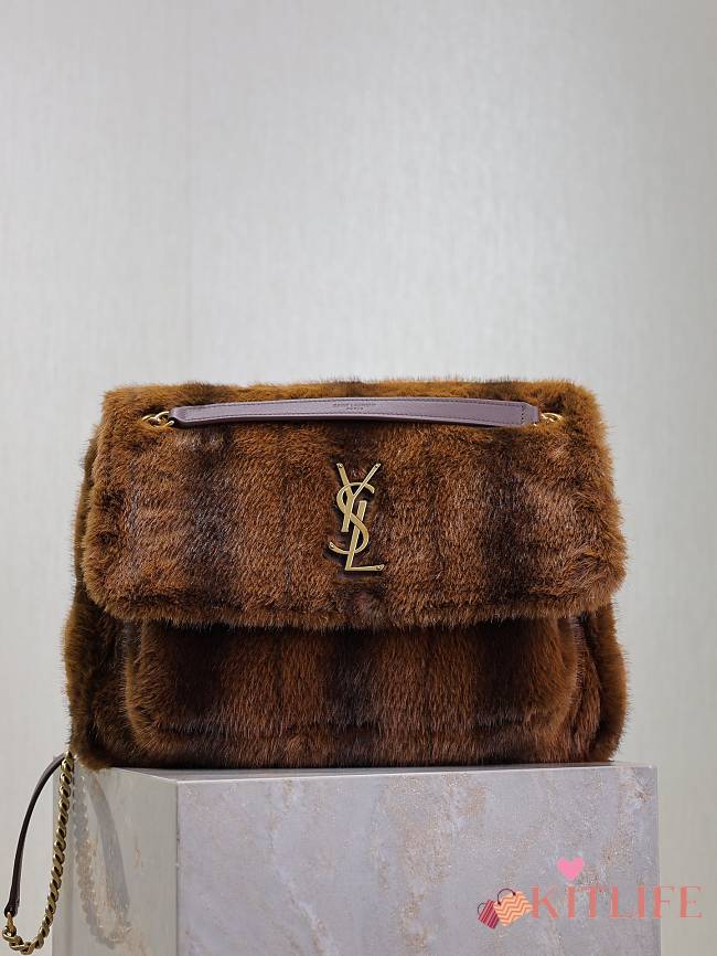 kitlife Saint Laurent NIKI in shearling bag - 32x23x9 cm - 1